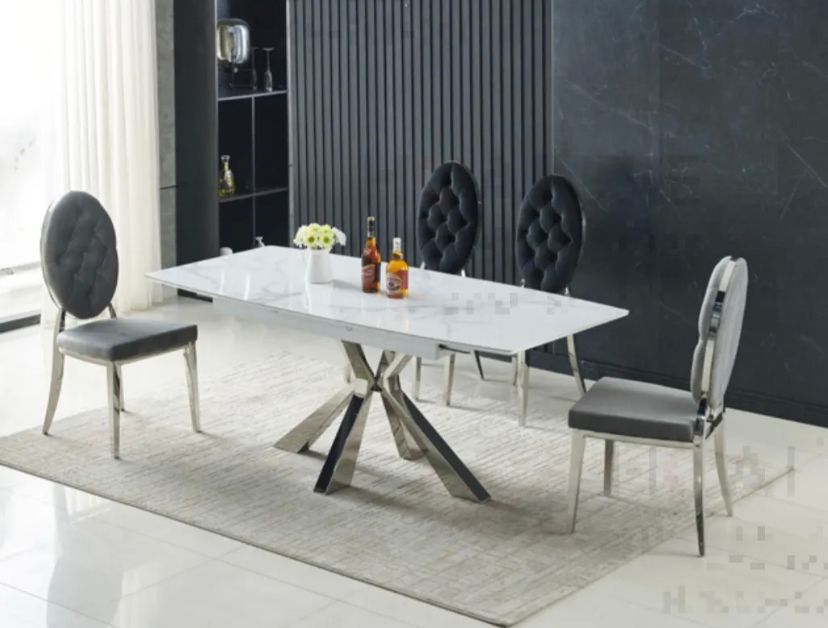 SPIK Table à manger Extensible