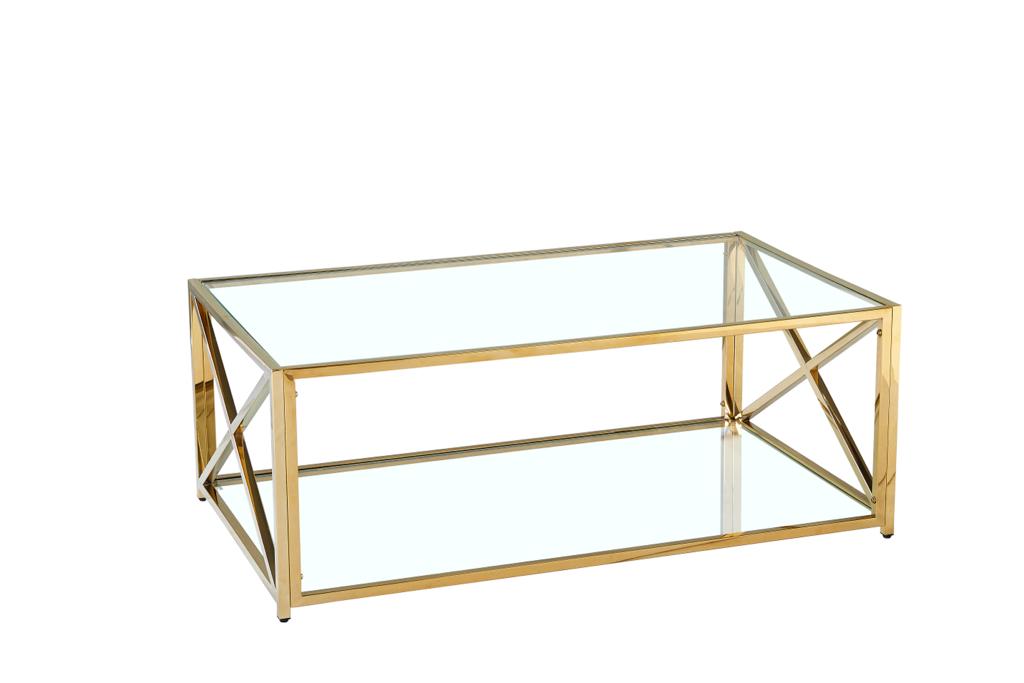 Table BASSE en verre trempé - KENSY